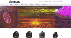 Desktop Screenshot of litelees.com